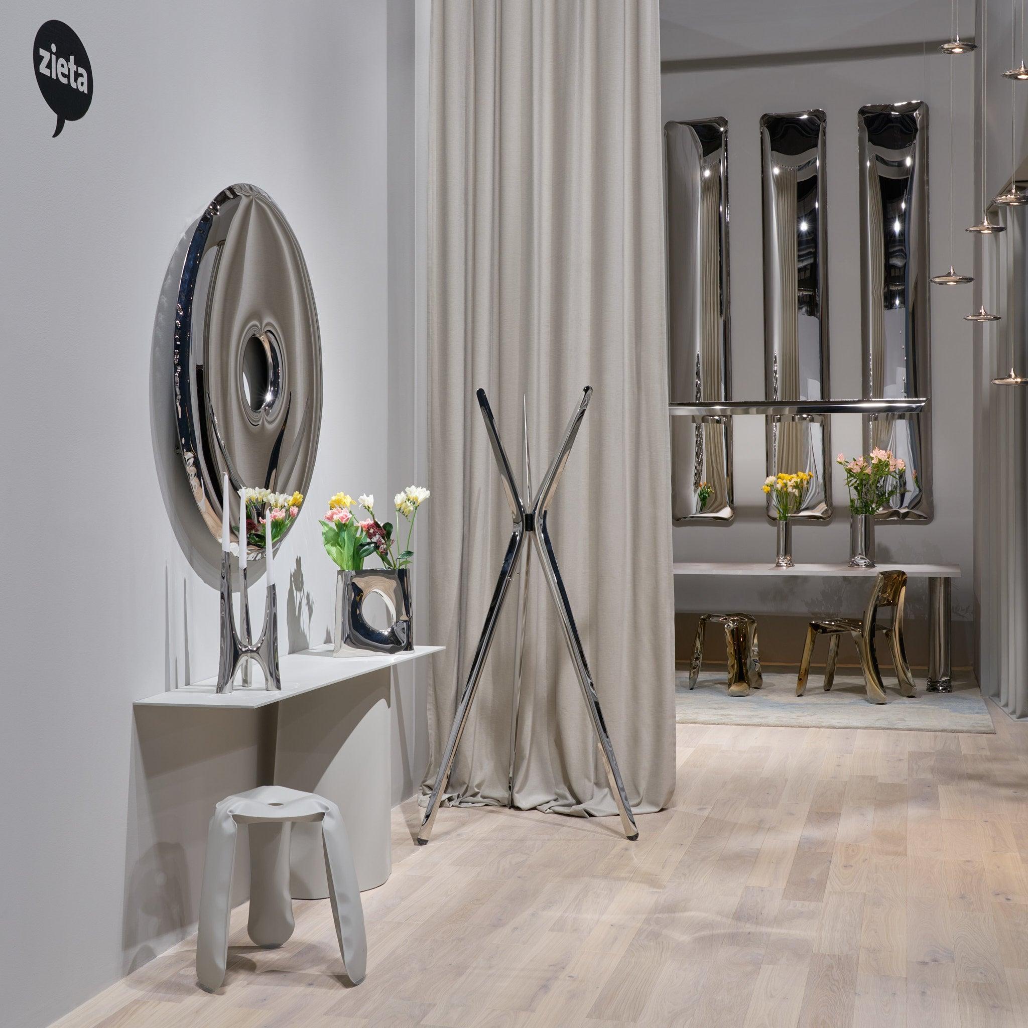 Wazon KARAVA inox Zieta Studio Eye on Design