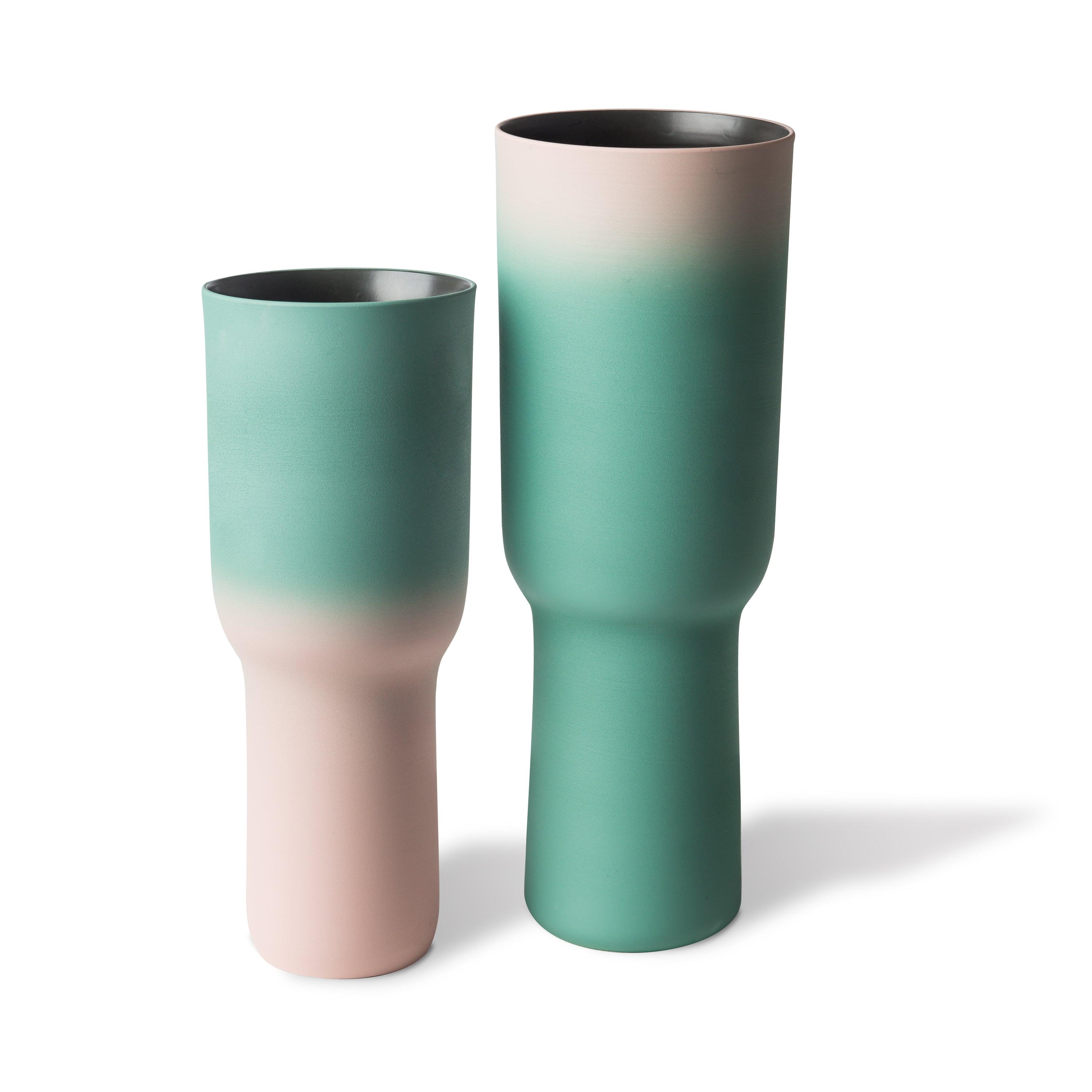 Wazon SHERBET zielono-różowy Pols Potten Eye on Design