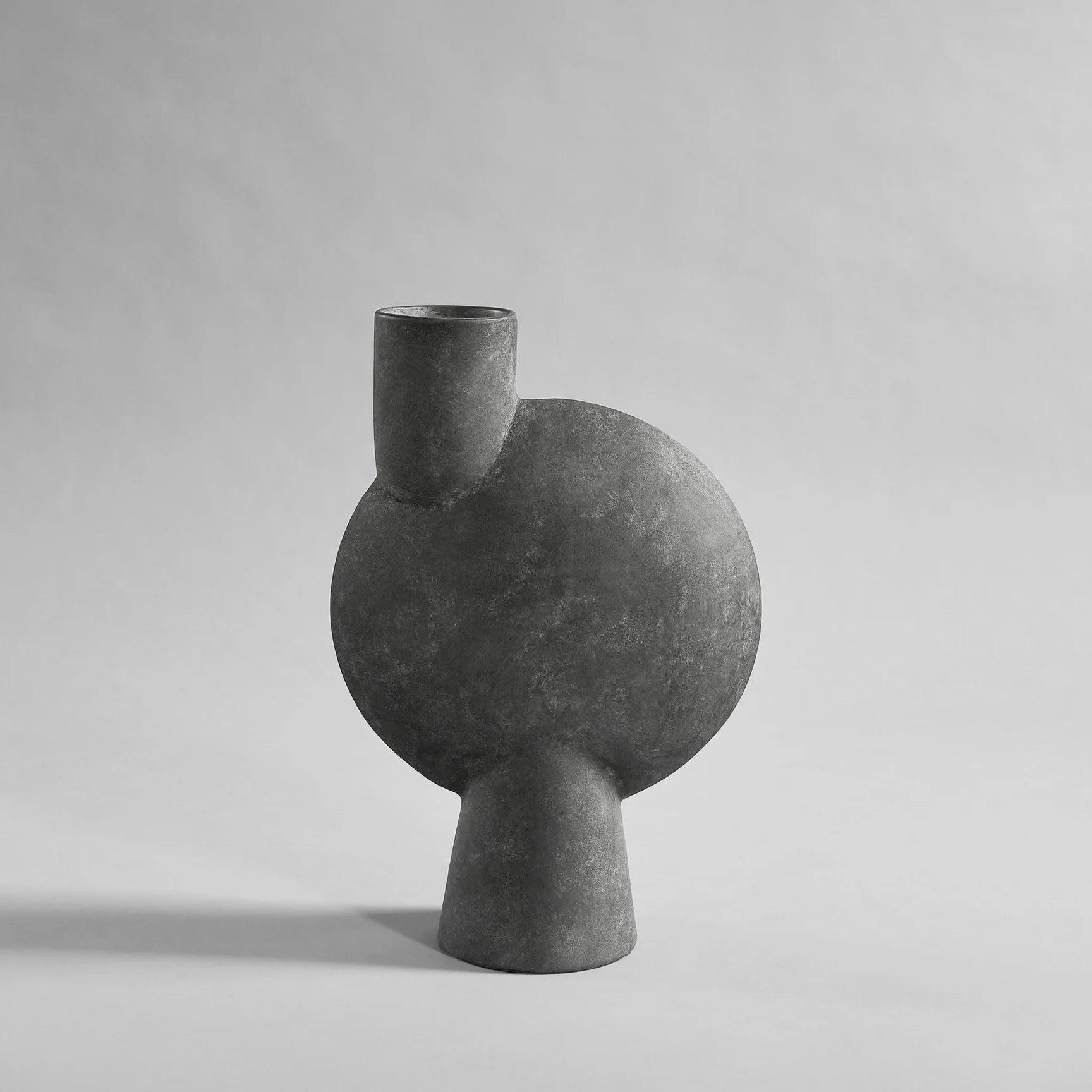 Wazon SPHERE BUBL ciemnoszary 101 Copenhagen Eye on Design