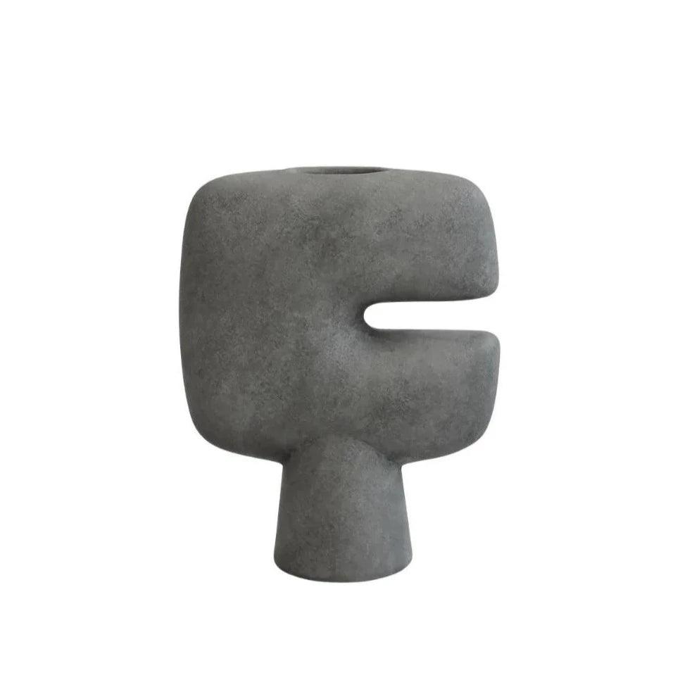 Wazon TRIBAL ciemnoszary 101 Copenhagen S Eye on Design