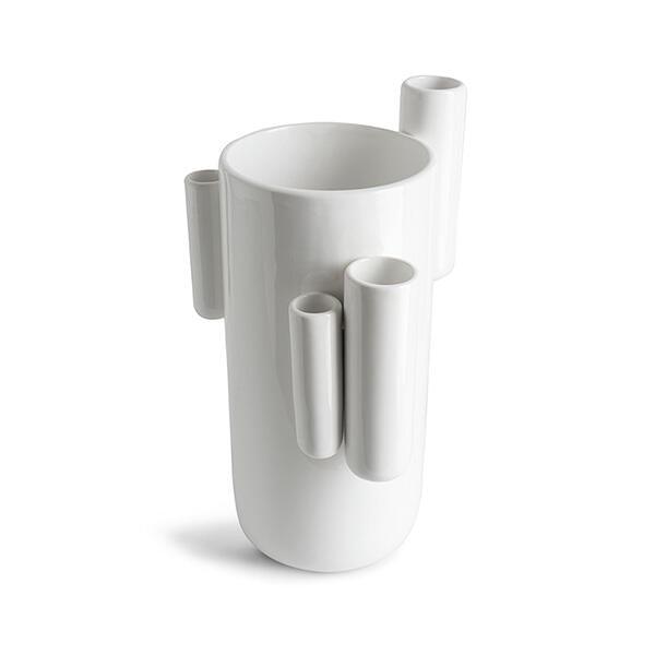 Wazon TUBINI biały Calligaris Eye on Design