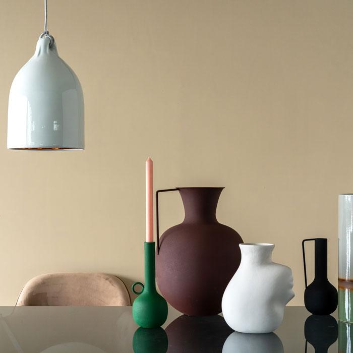 Wazon UPSIDE-DOWN HEAD biały Pols Potten Eye on Design