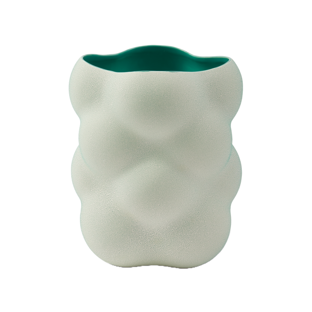 GRAPE vase dark green