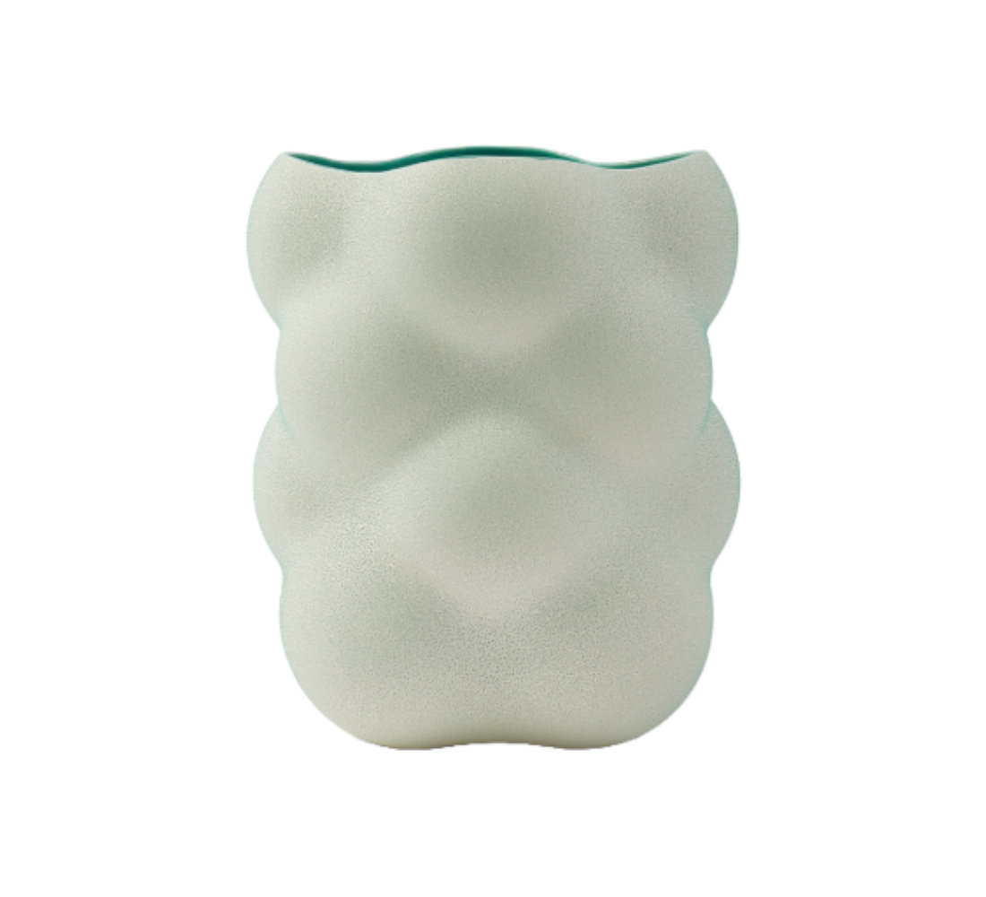 GRAPE vase dark green