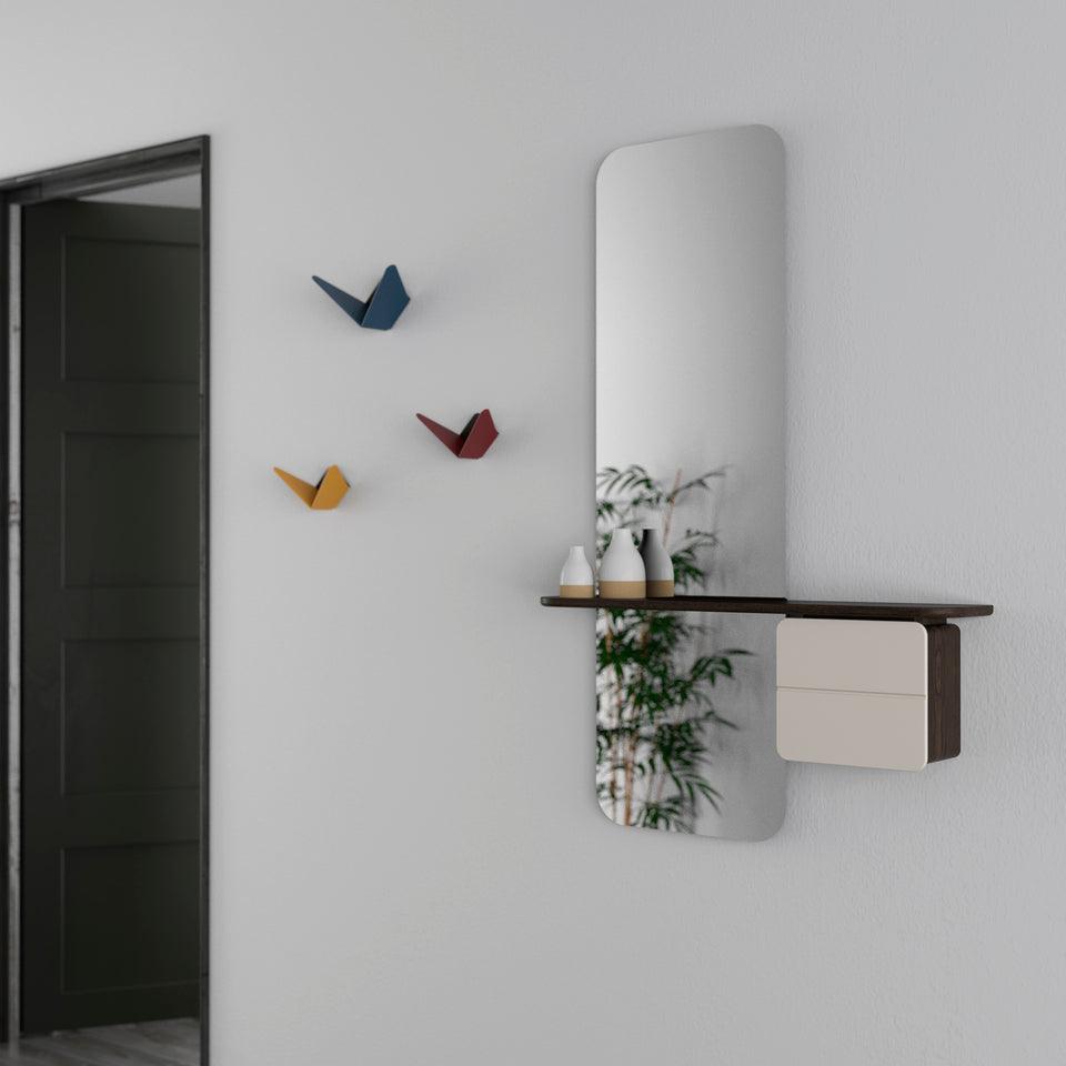 Wieszak BUTTERFLIES szafranowy UMAGE Eye on Design