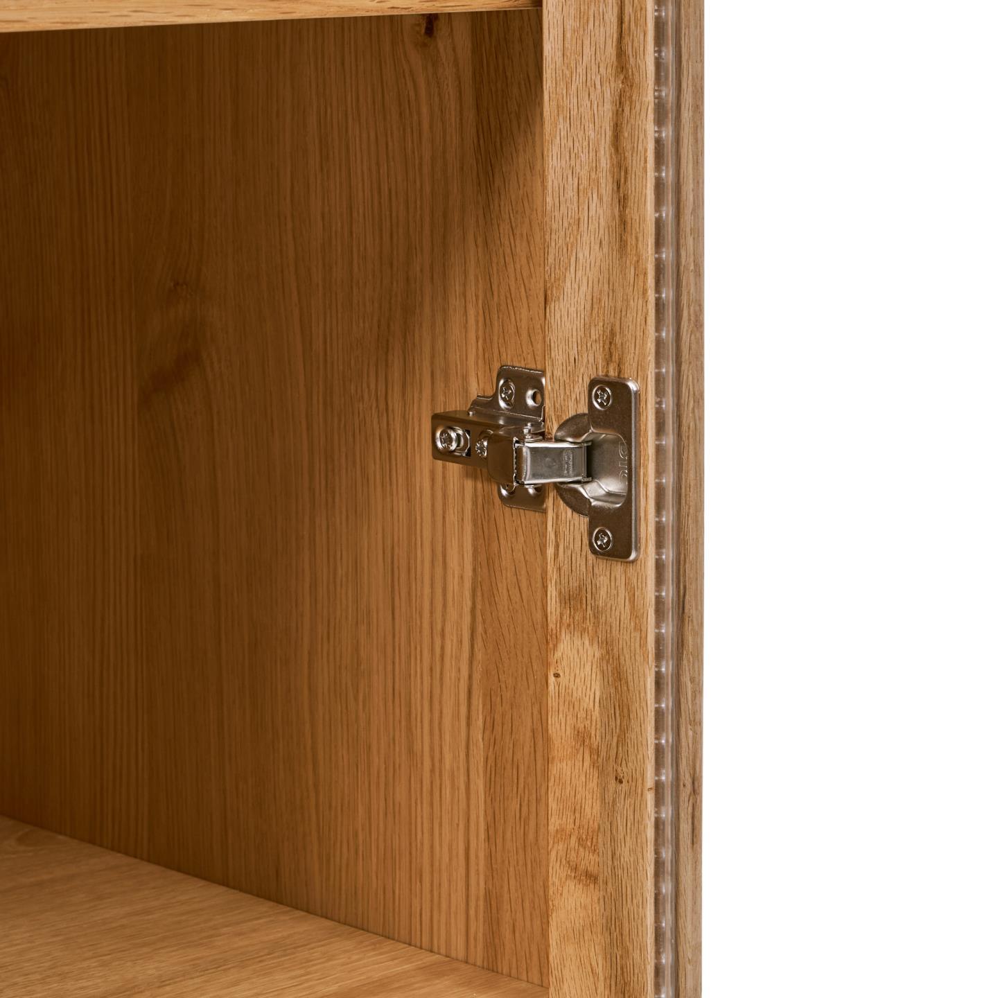 Witryna ALGUEMA fornir dębowy La Forma Eye on Design