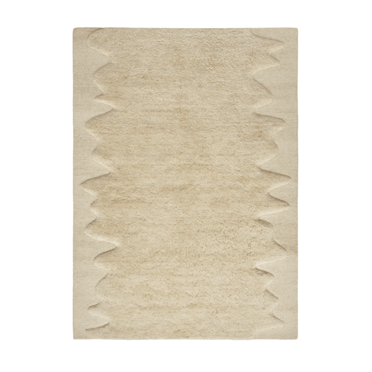 WOBBLE Cream Rug