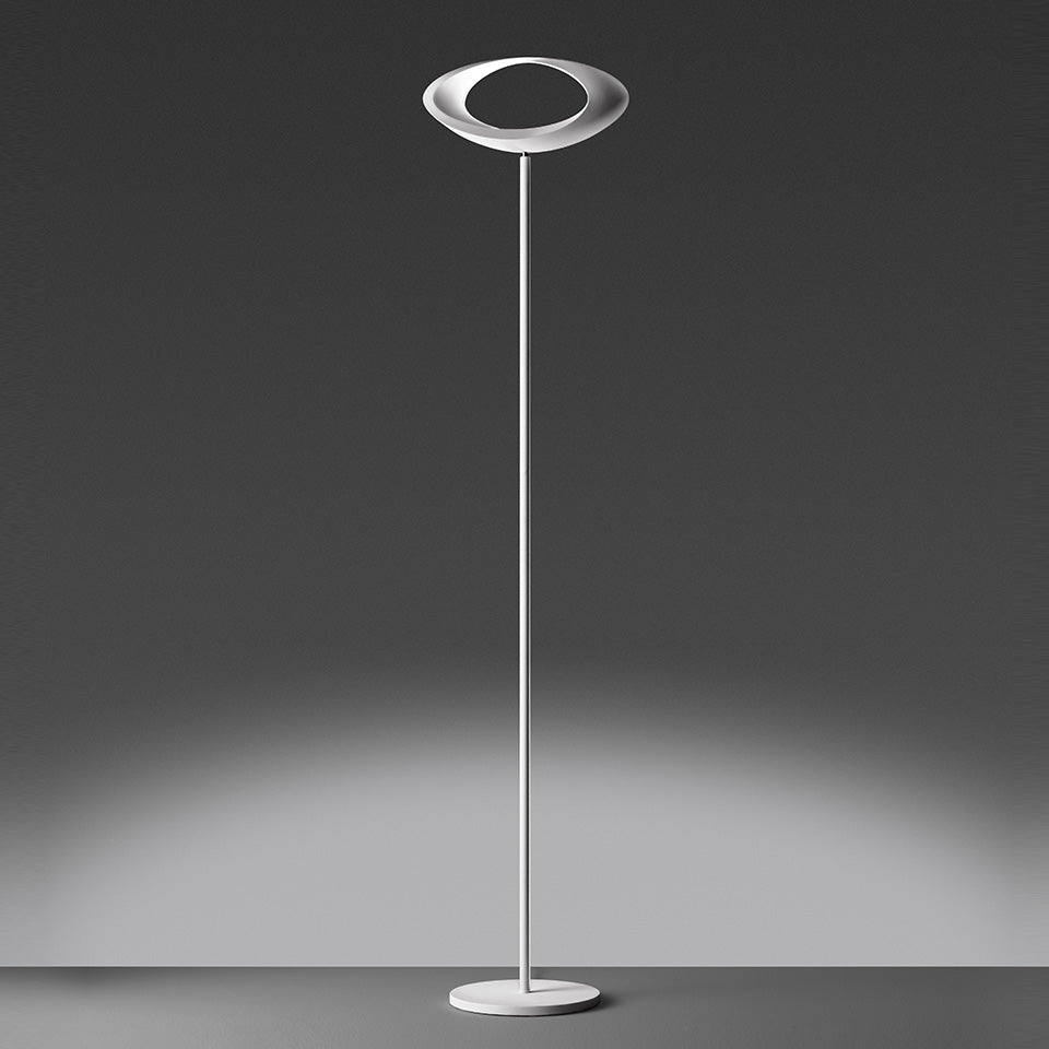 Stojací lampa CABILDO bílá