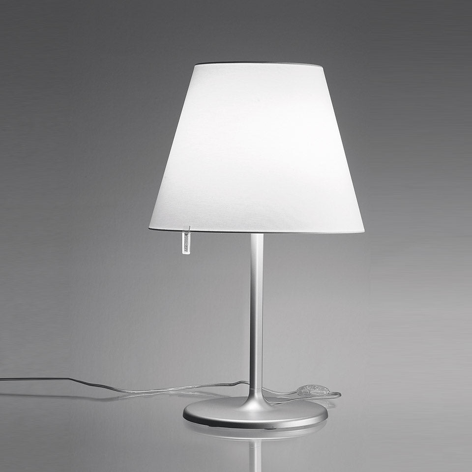 Stolní lampa MELAMPO šedý podstavec