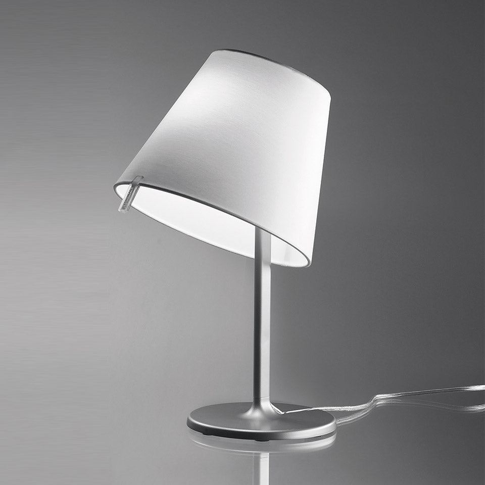 Stolní lampa MELAMPO šedý podstavec