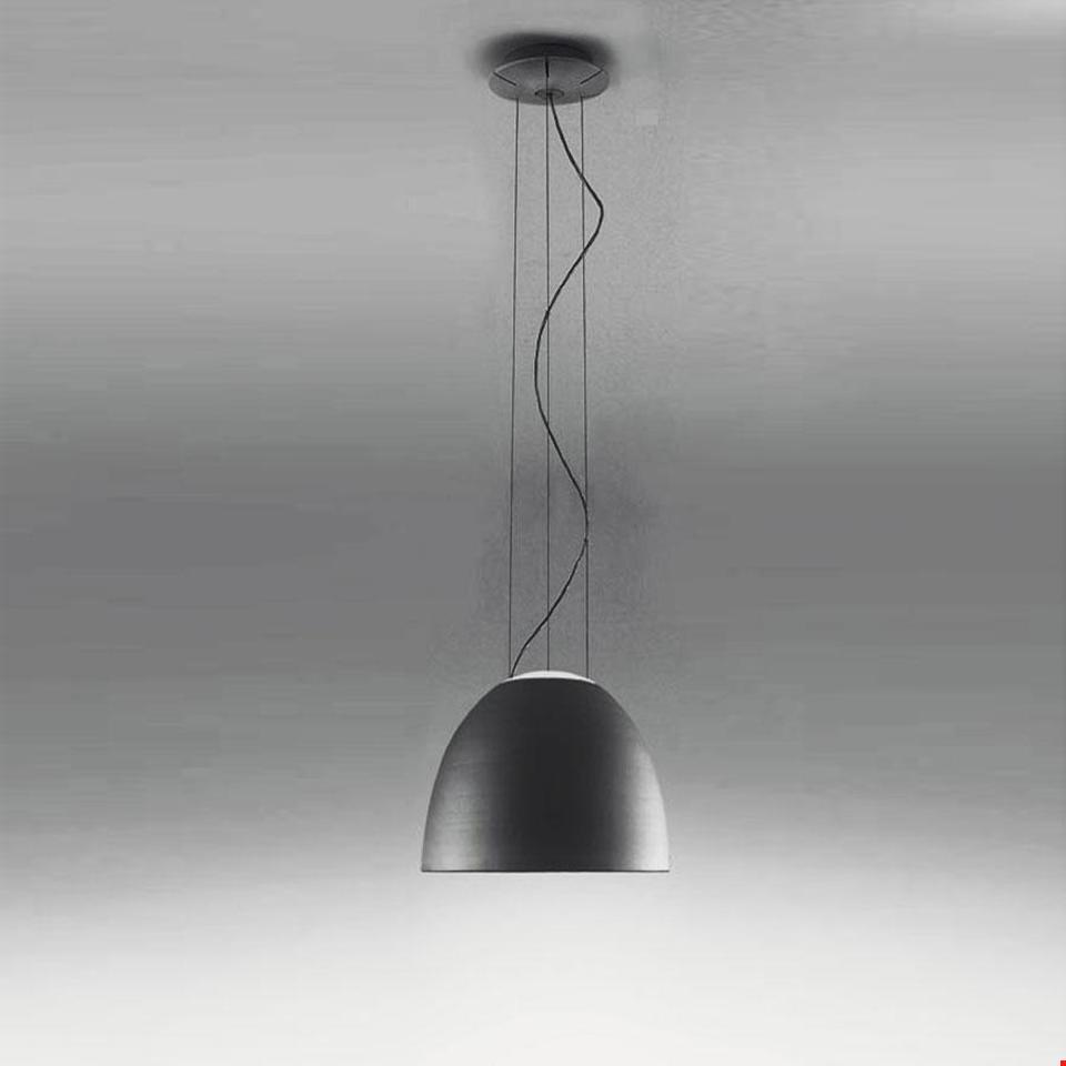 NUR MINI pendant lamp in anthracite gray