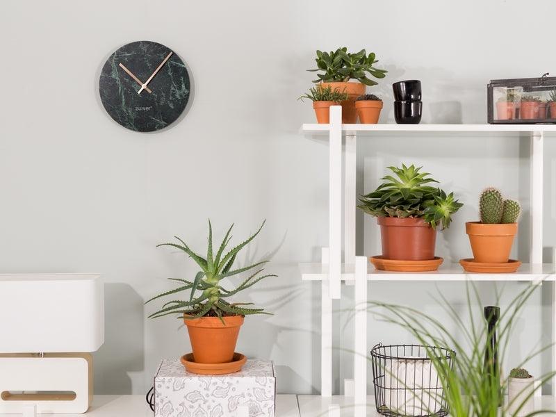 Zegar MARBLE TIME zielony Zuiver Eye on Design