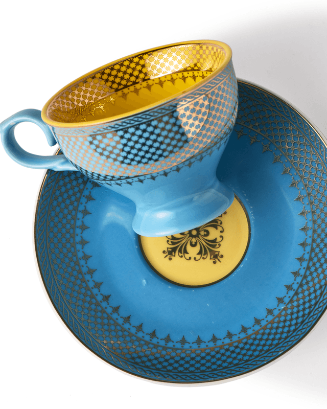 Zestaw filiżanek do espresso GRANDMA porcelanowy Pols Potten Eye on Design