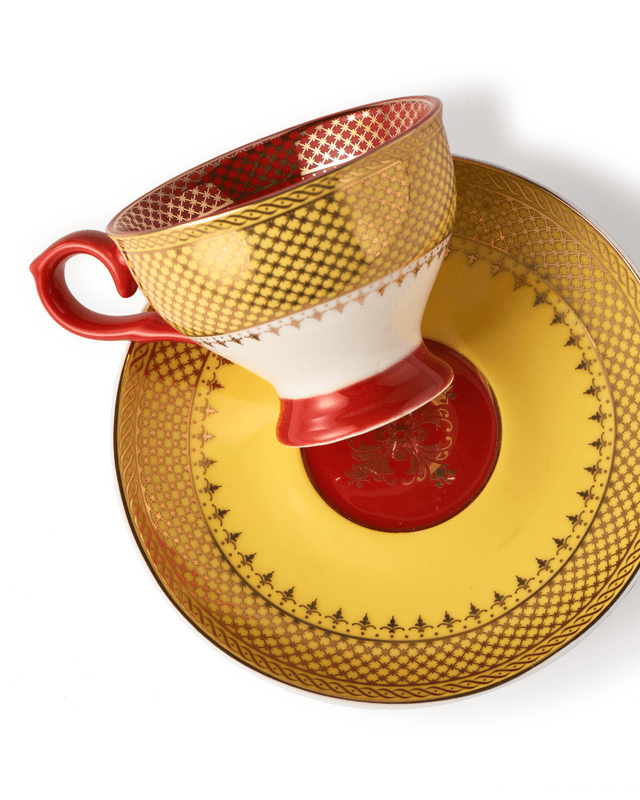 Zestaw filiżanek do espresso GRANDMA porcelanowy Pols Potten Eye on Design