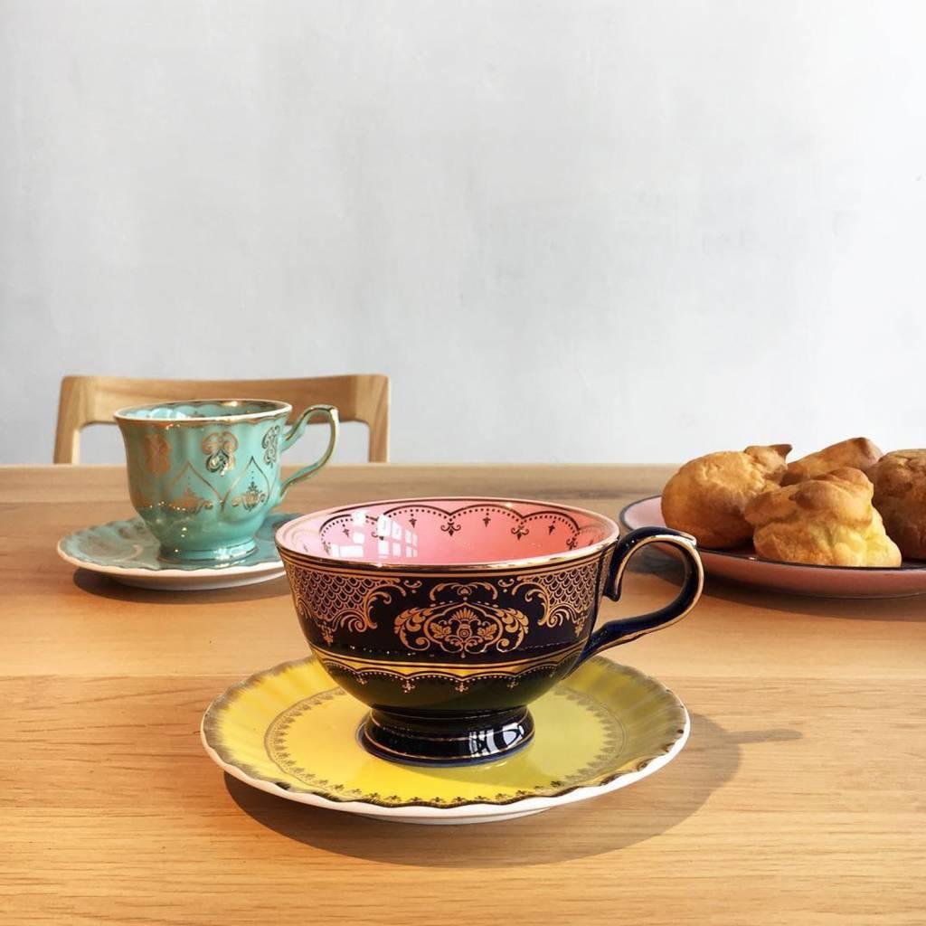 Zestaw filiżanek GRANDPA porcelanowy Pols Potten Eye on Design