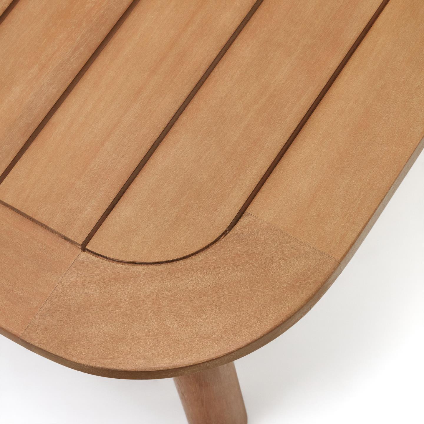 Zestaw ogrodowy z narożnikiem SACOVA lite drewno eukaliptusowe La Forma Eye on Design