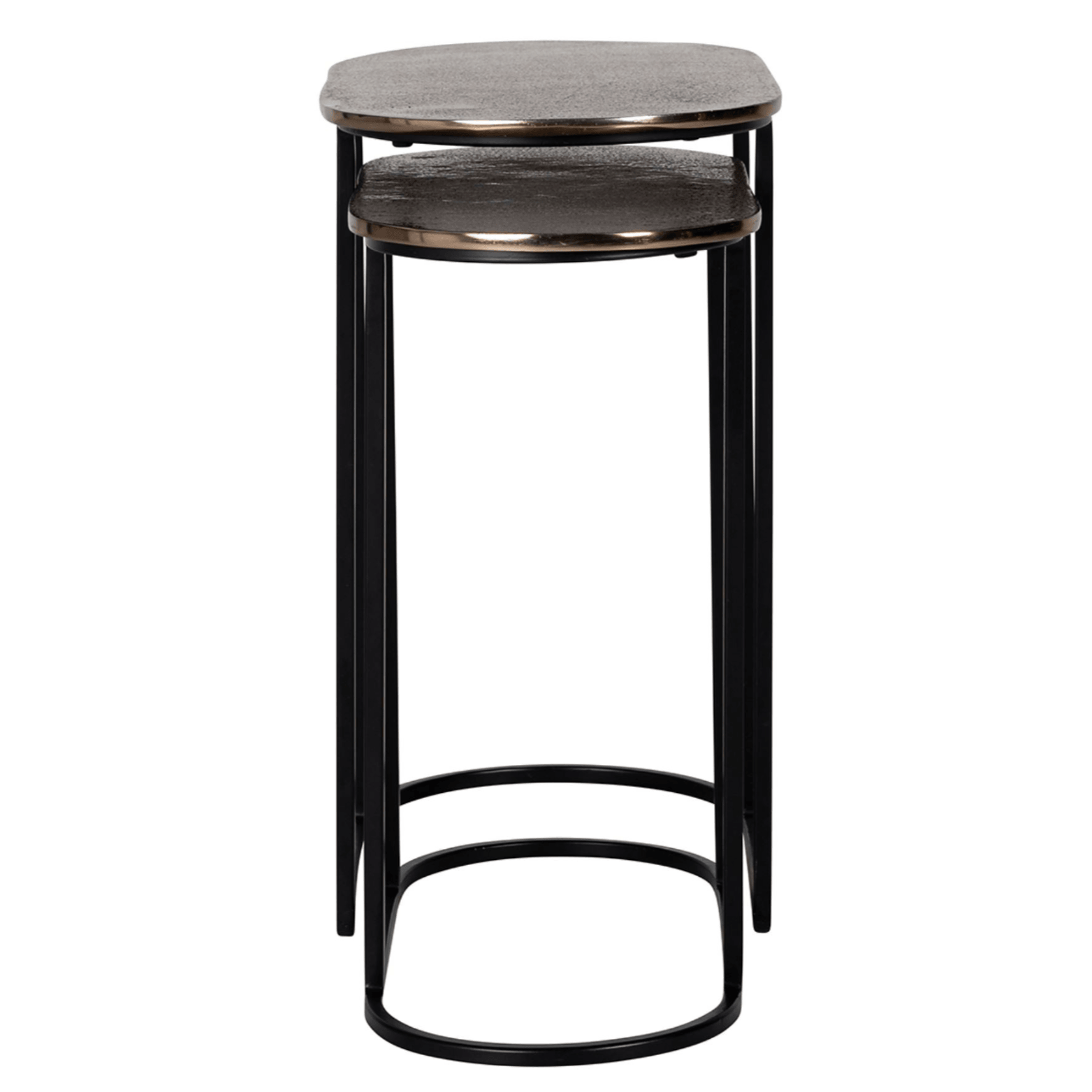 Zestaw stolików CHANDON szampański złoty Richmond Interiors Eye on Design