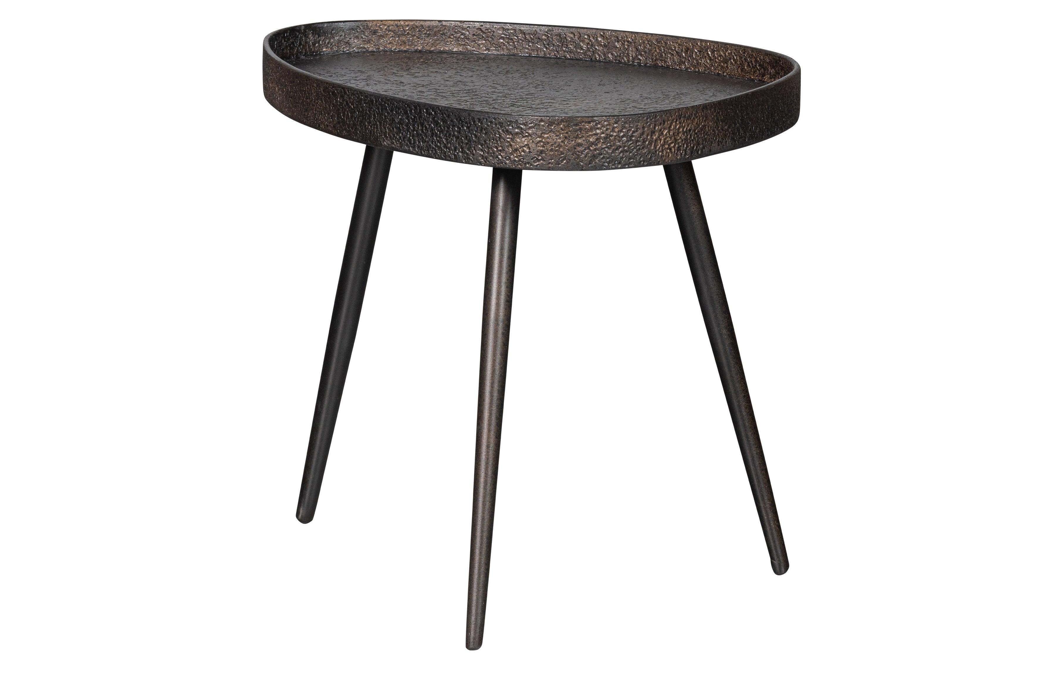 Zestaw stolików kawowych CRUDE ciemnobrązowy Be Pure Eye on Design