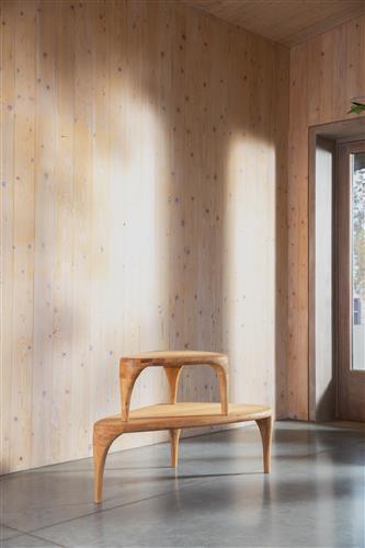 Zestaw stolików kawowych ISLA fornir dębowy Zuiver Eye on Design