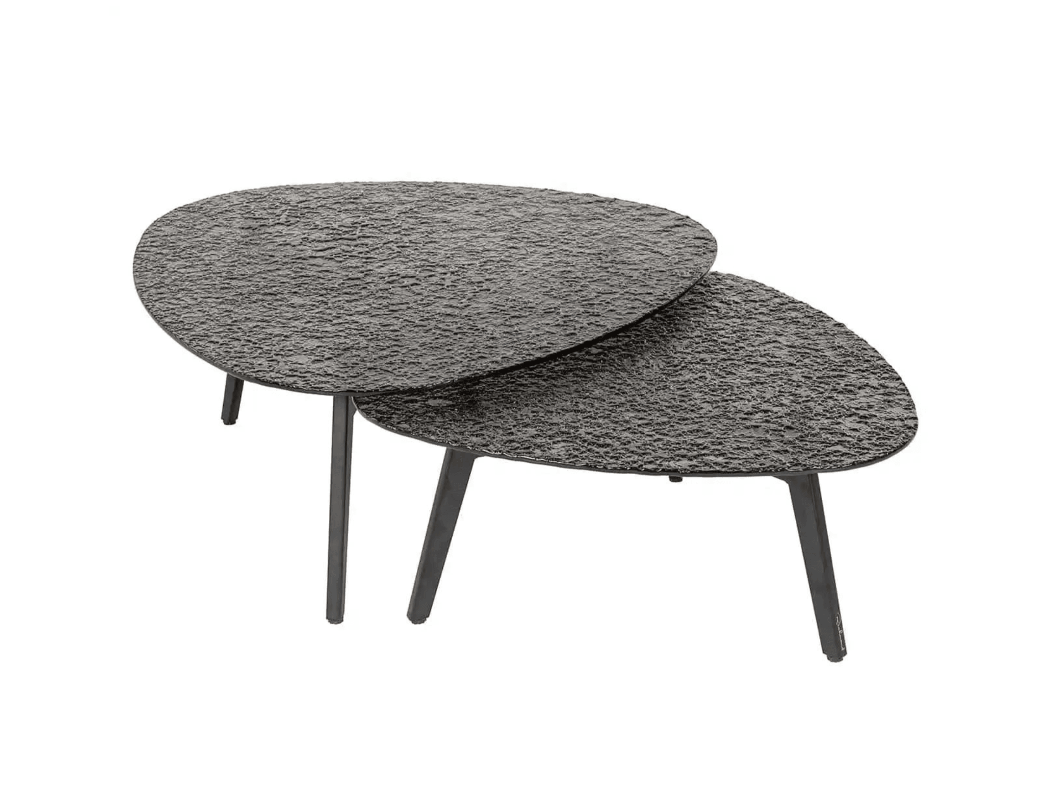 Zestaw stolików kawowych RILEY szklany Richmond Interiors Eye on Design