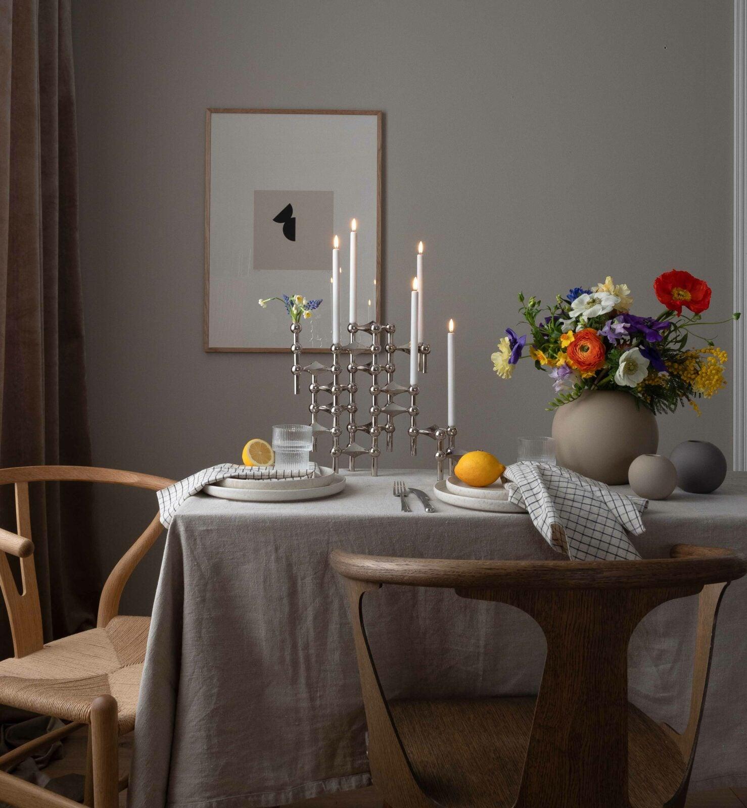 Zestaw świeczek STOFF LED biały Stoff Nagel Eye on Design