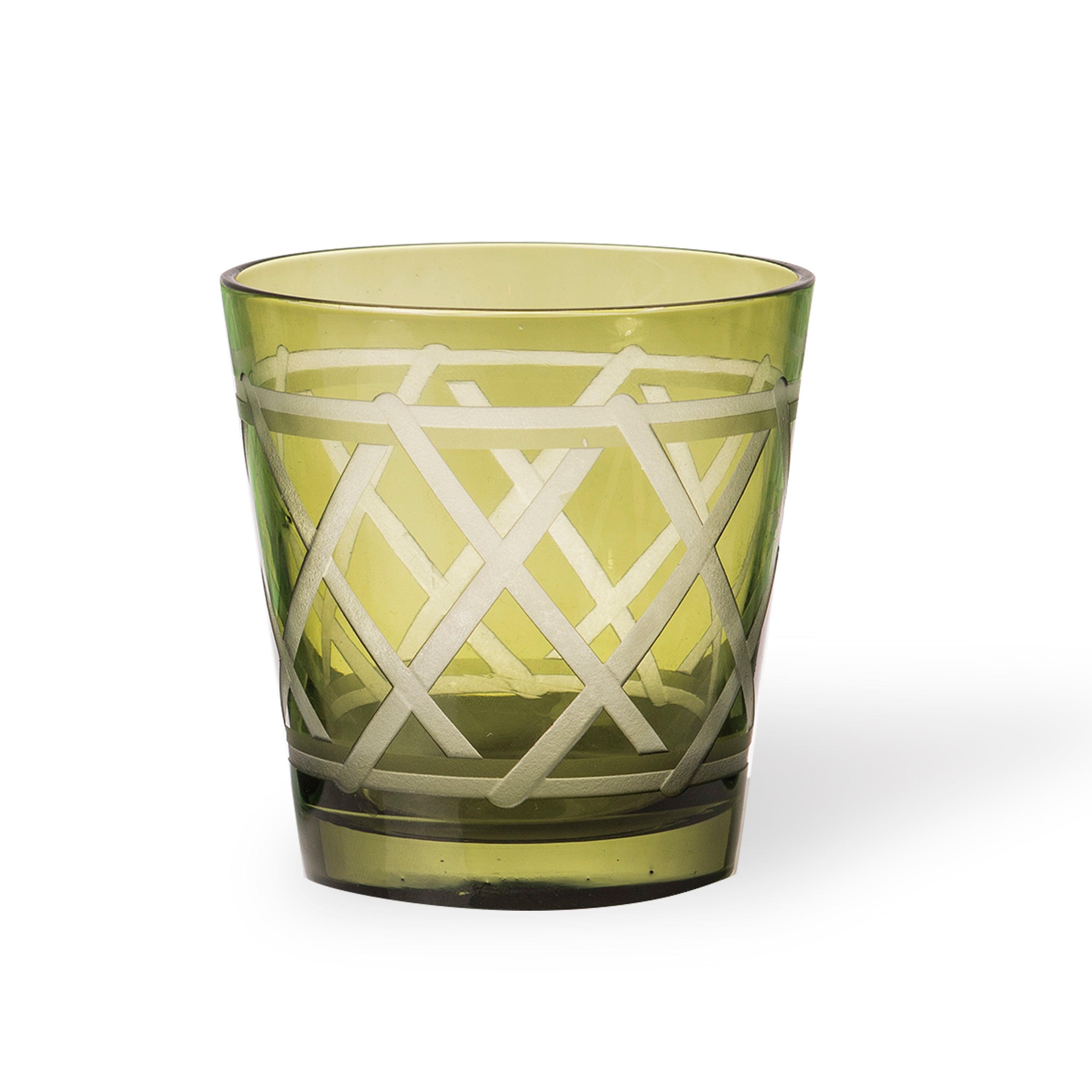 Zestaw szklanek TIE UP zielony Pols Potten Eye on Design