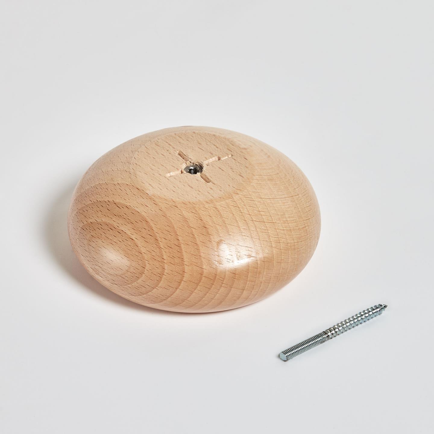 Zestaw wieszaków NADUE lite drewno bukowe La Forma Eye on Design