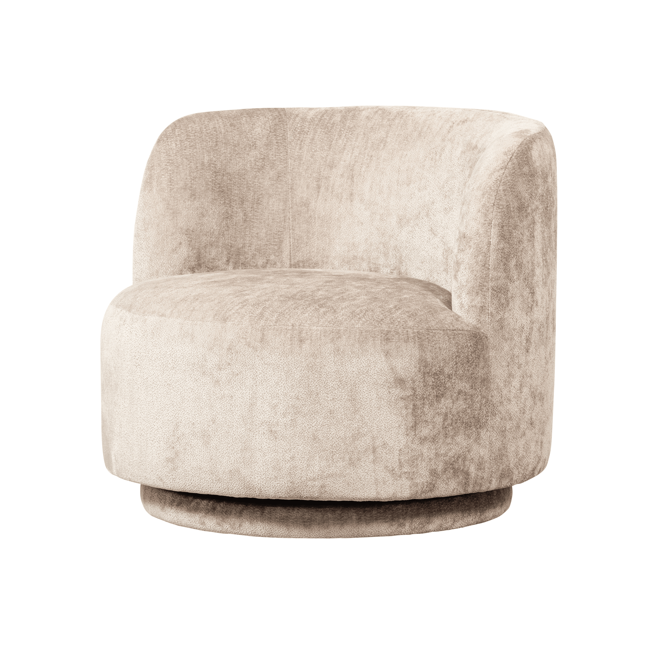 Zestaw wypoczynkowy z fotelem i pufą POPULAR beżowy Be Pure Eye on Design