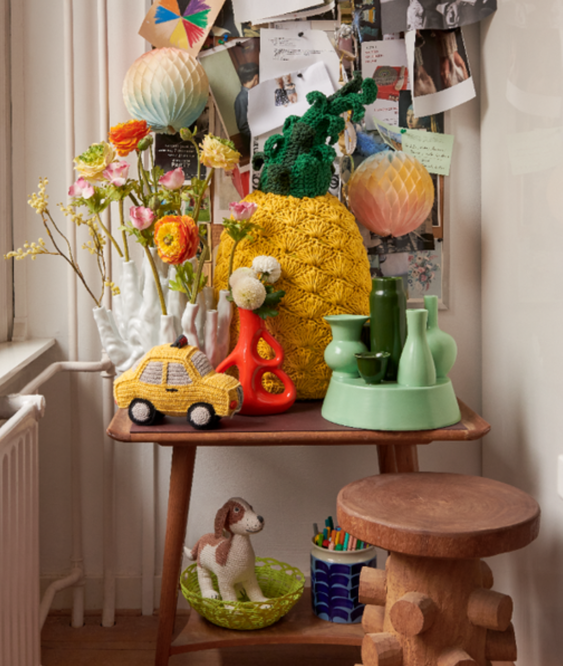 Váza HONG KONG zelená