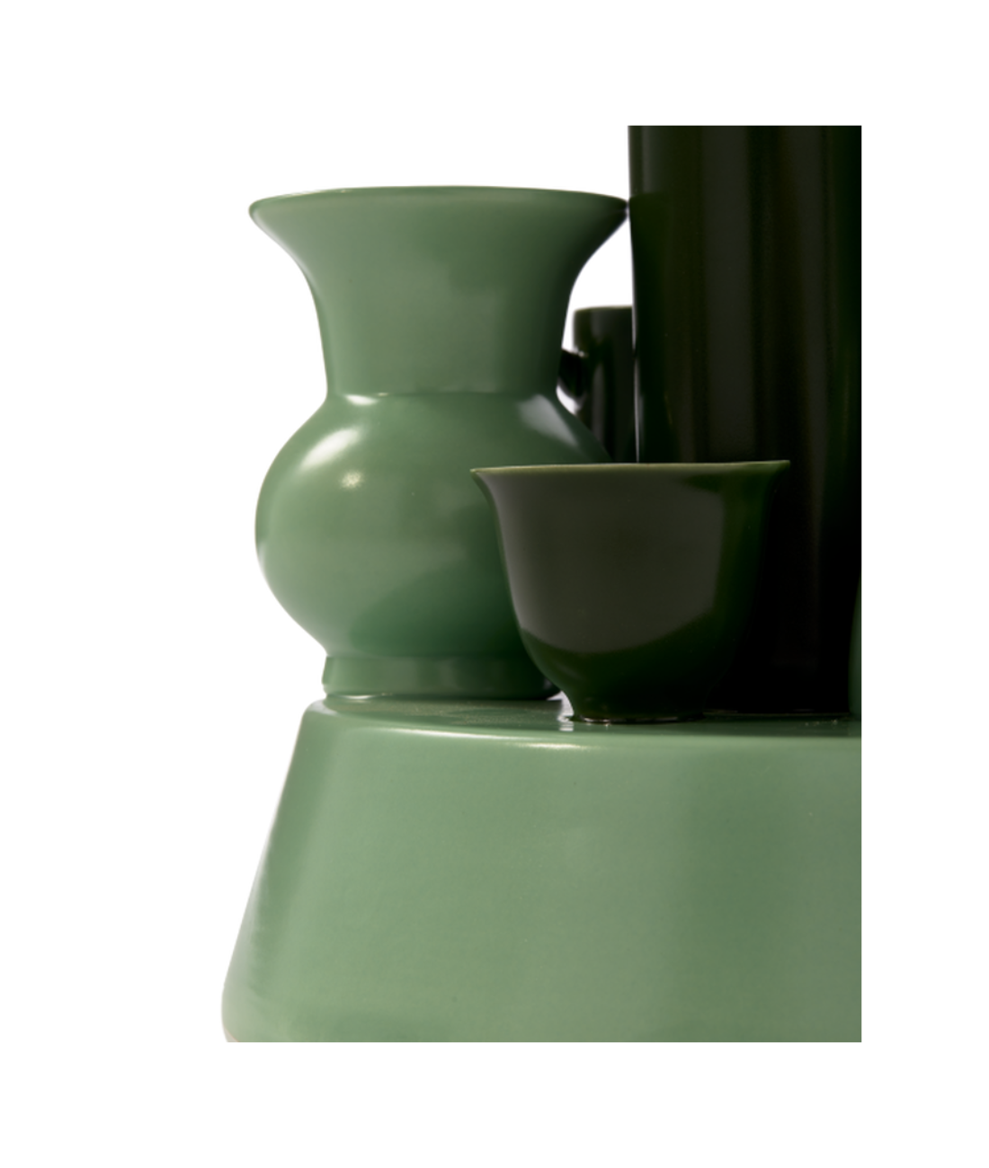 Váza HONG KONG zelená