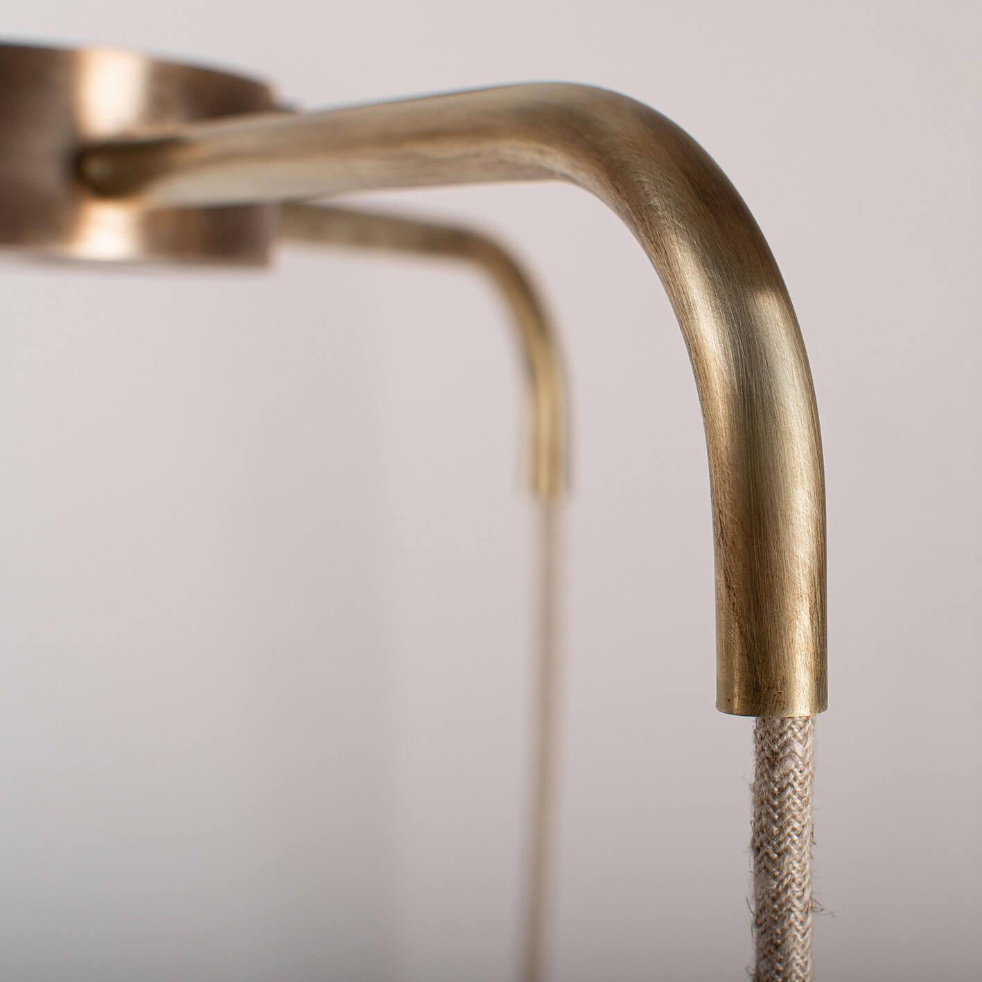 Żyrandol alabastrowy KALLIOPE mosiężny Embassy Interiors Eye on Design