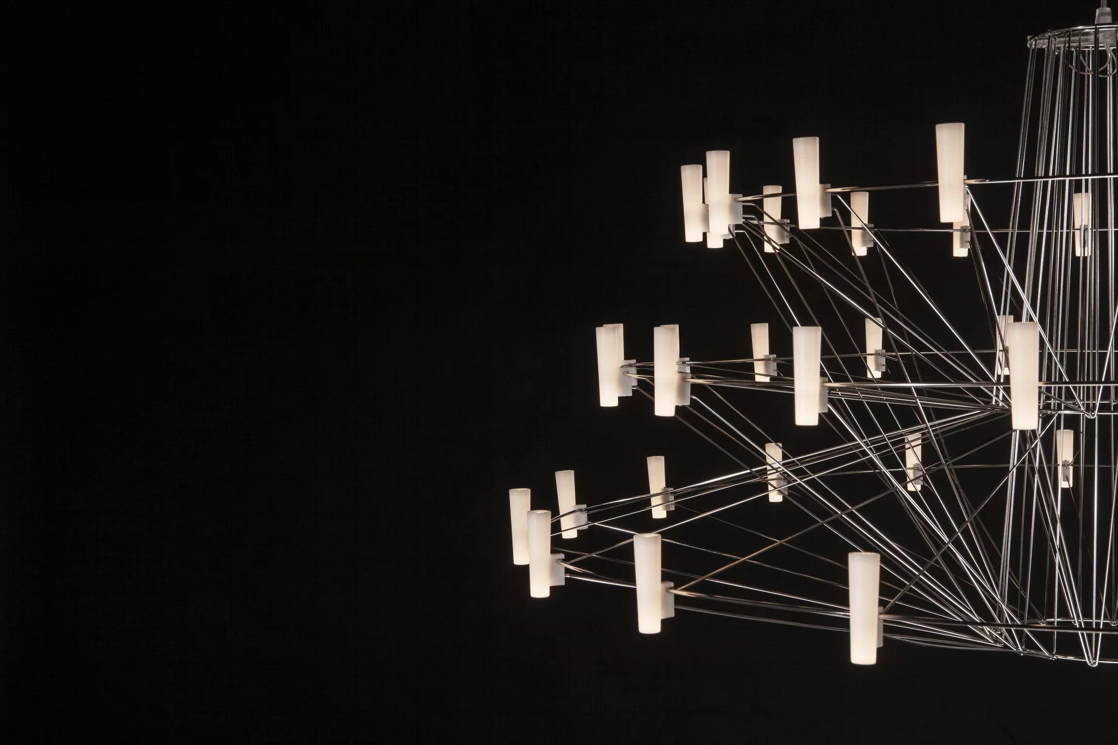 Żyrandol COPPELIA chrom Moooi Eye on Design