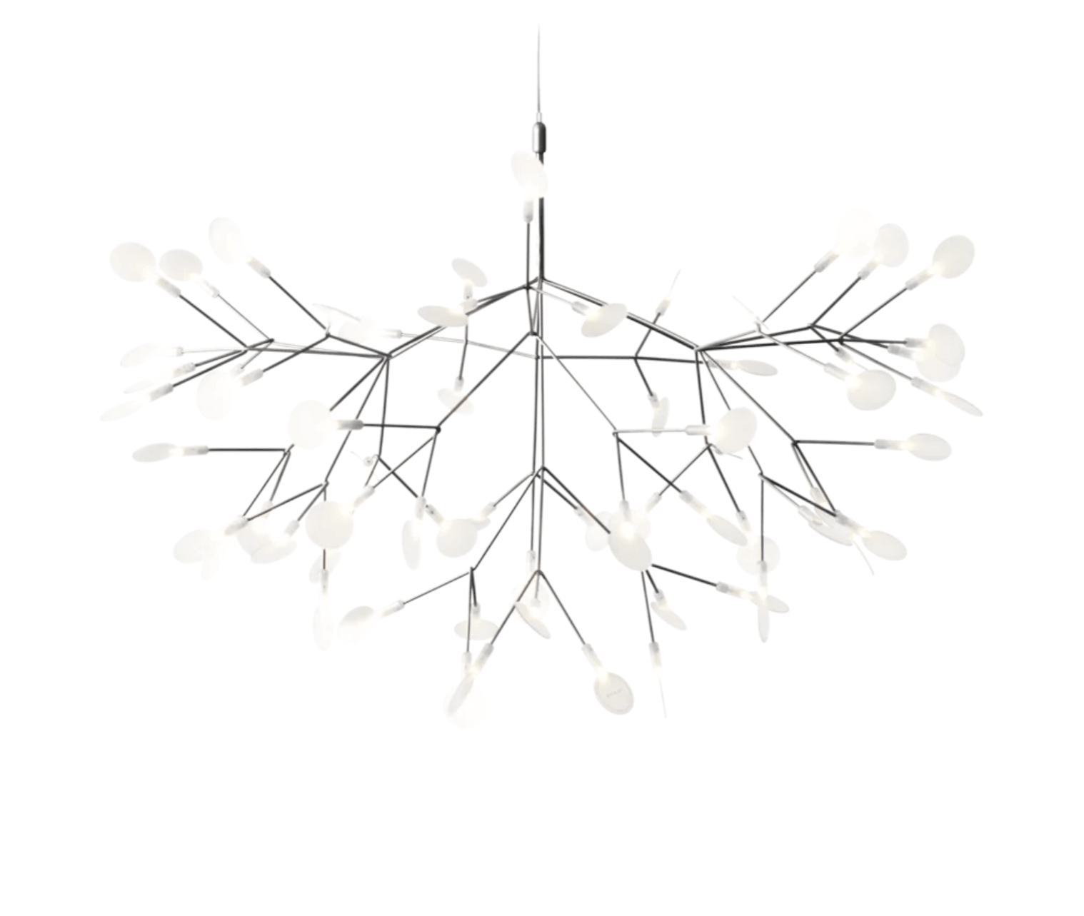 Żyrandol HERACLEUM III SUSPENDED niklowany Moooi Eye on Design