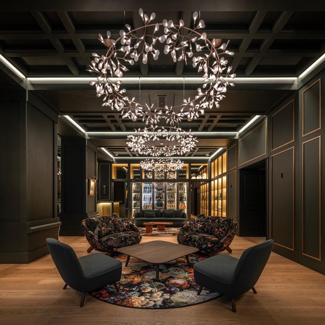 Żyrandol HERACLEUM III THE BIG O miedziany Moooi Eye on Design
