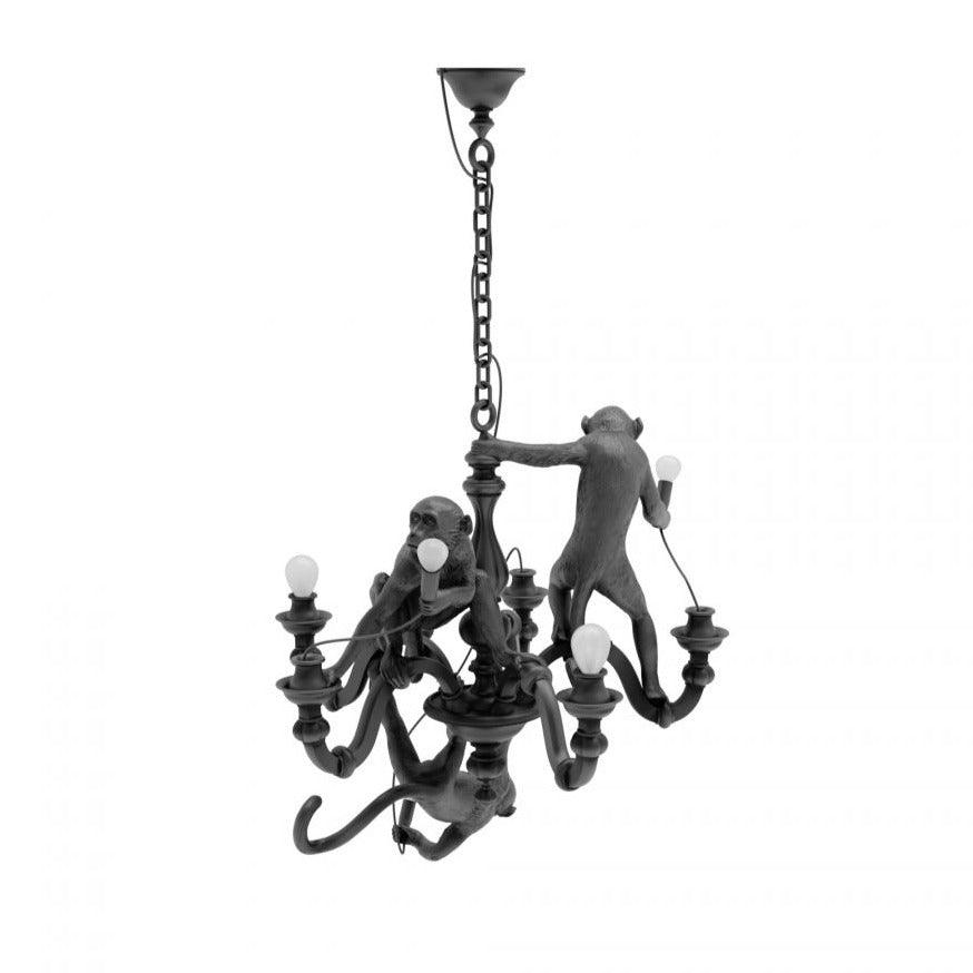 Żyrandol MONKEY czarny Seletti Eye on Design