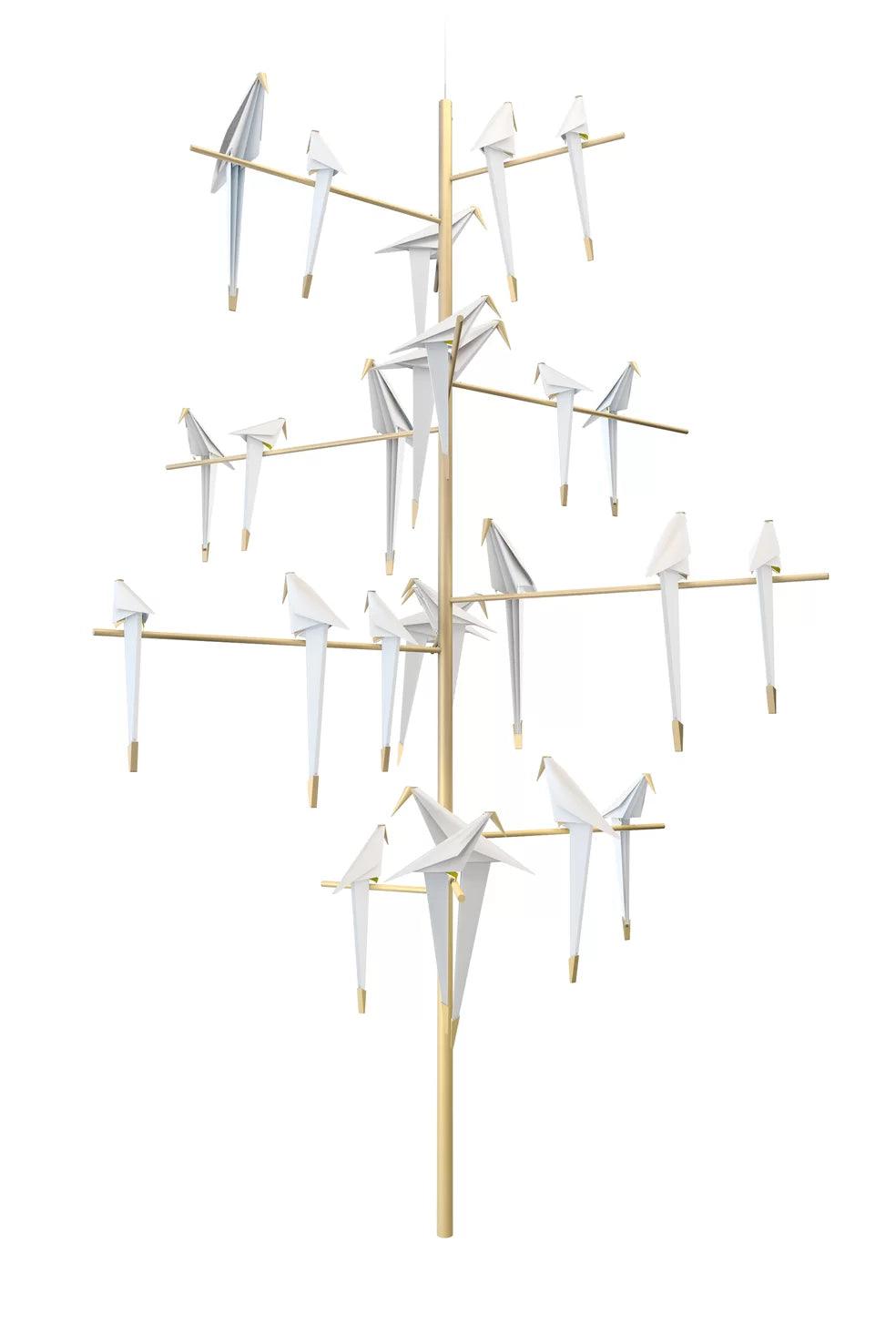 Żyrandol PERCH TREE stal Moooi Eye on Design