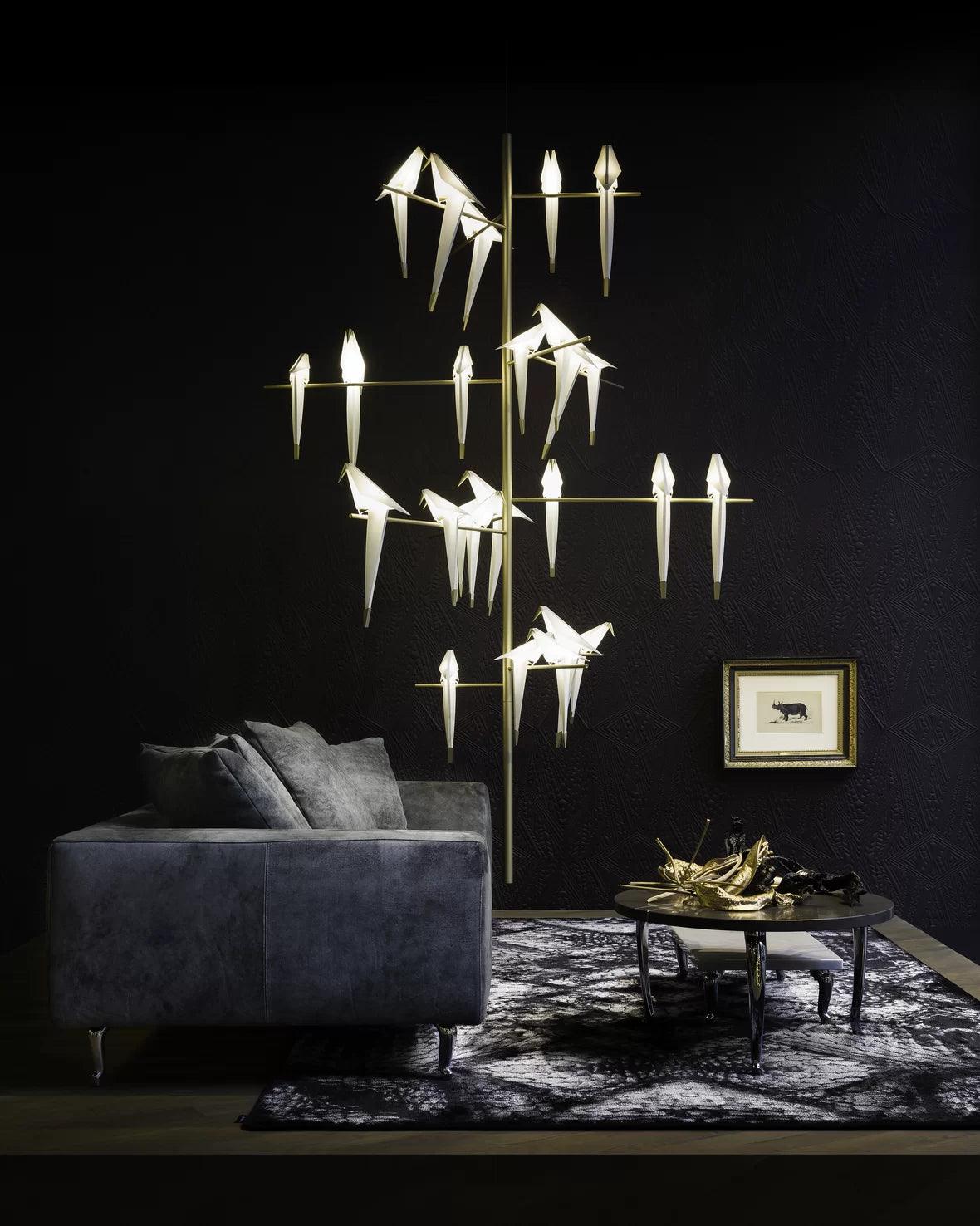 Żyrandol PERCH TREE stal Moooi Eye on Design