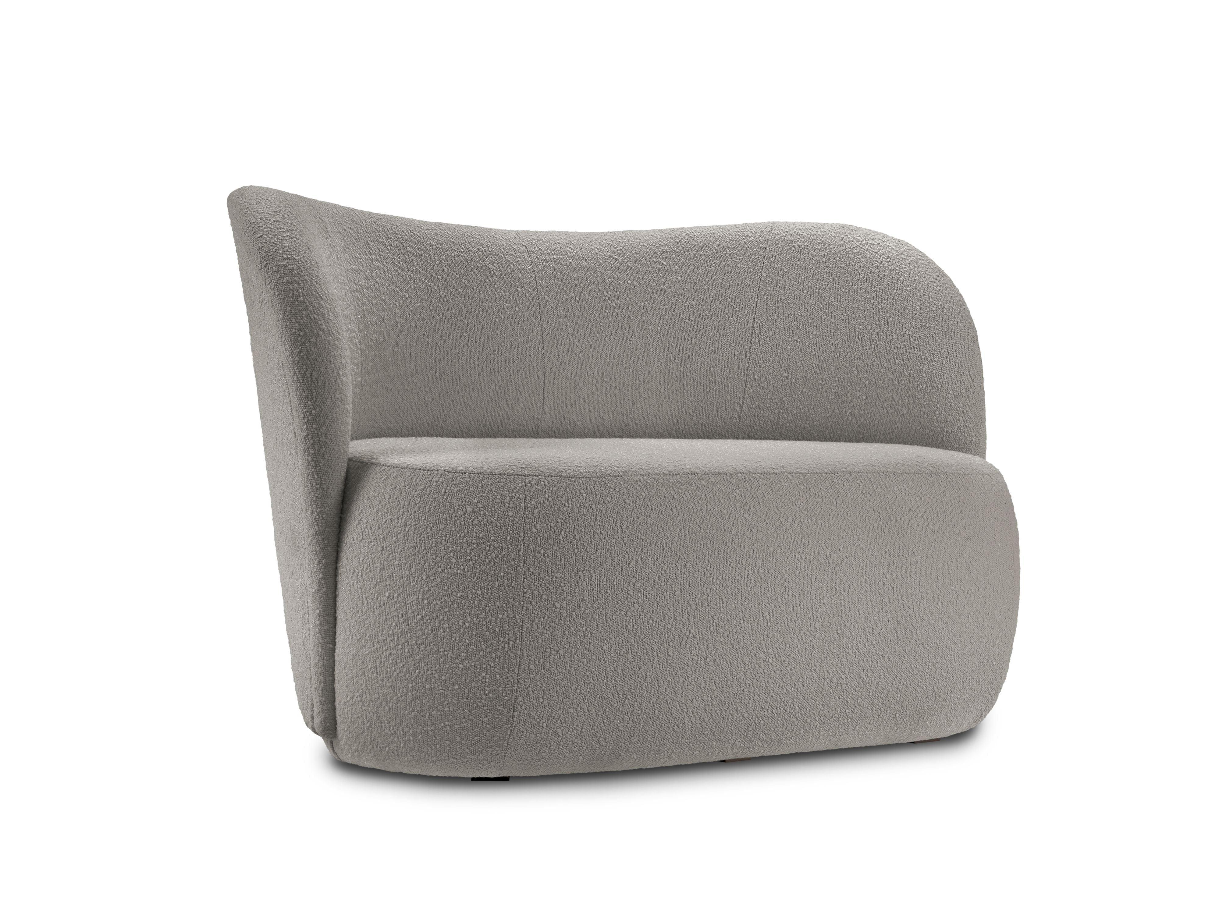 Sofa 2-osobowa SAAMIT boucle szary Micadoni Eye on Design