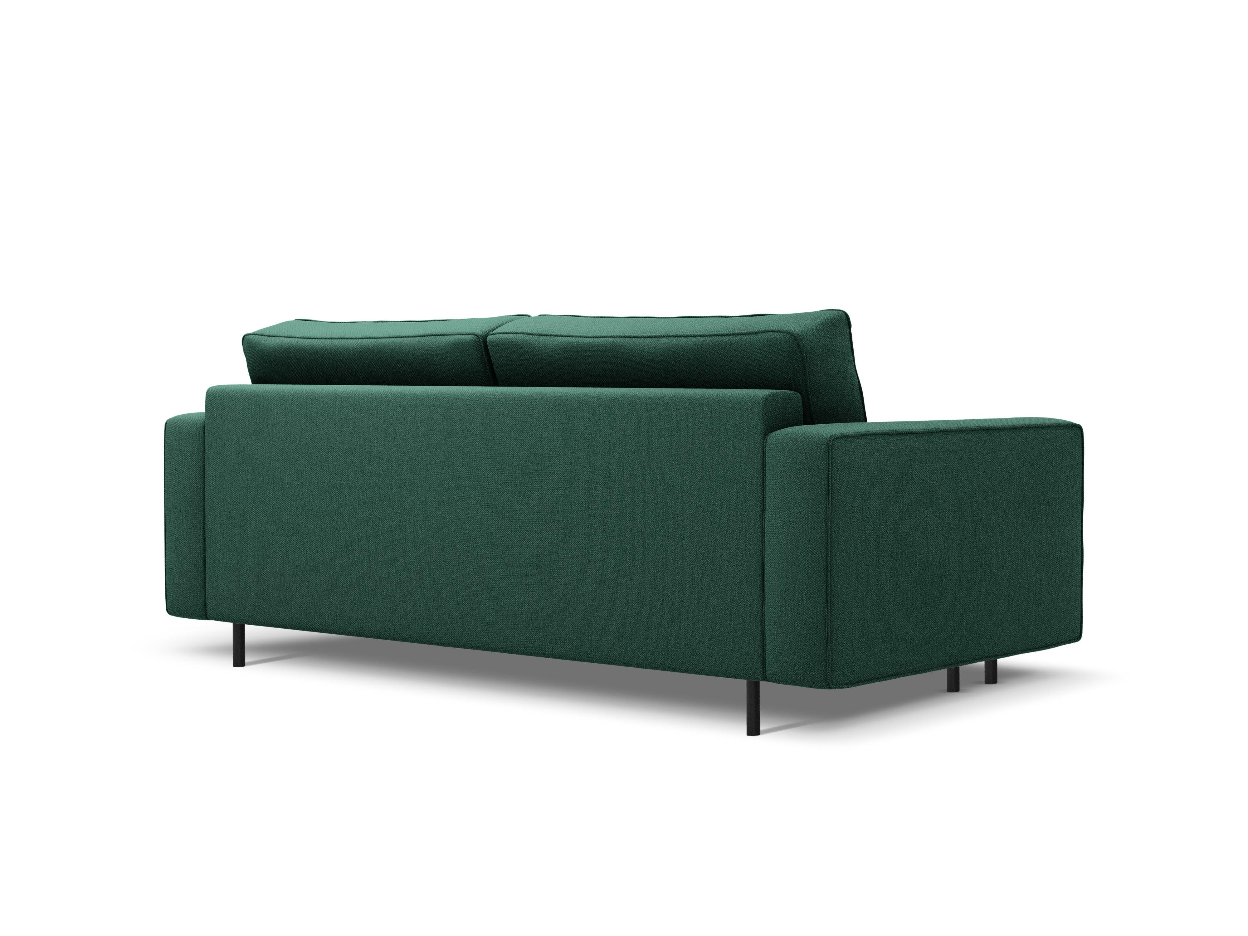 Sofa z funkcją spania CARO zielony Micadoni Eye on Design
