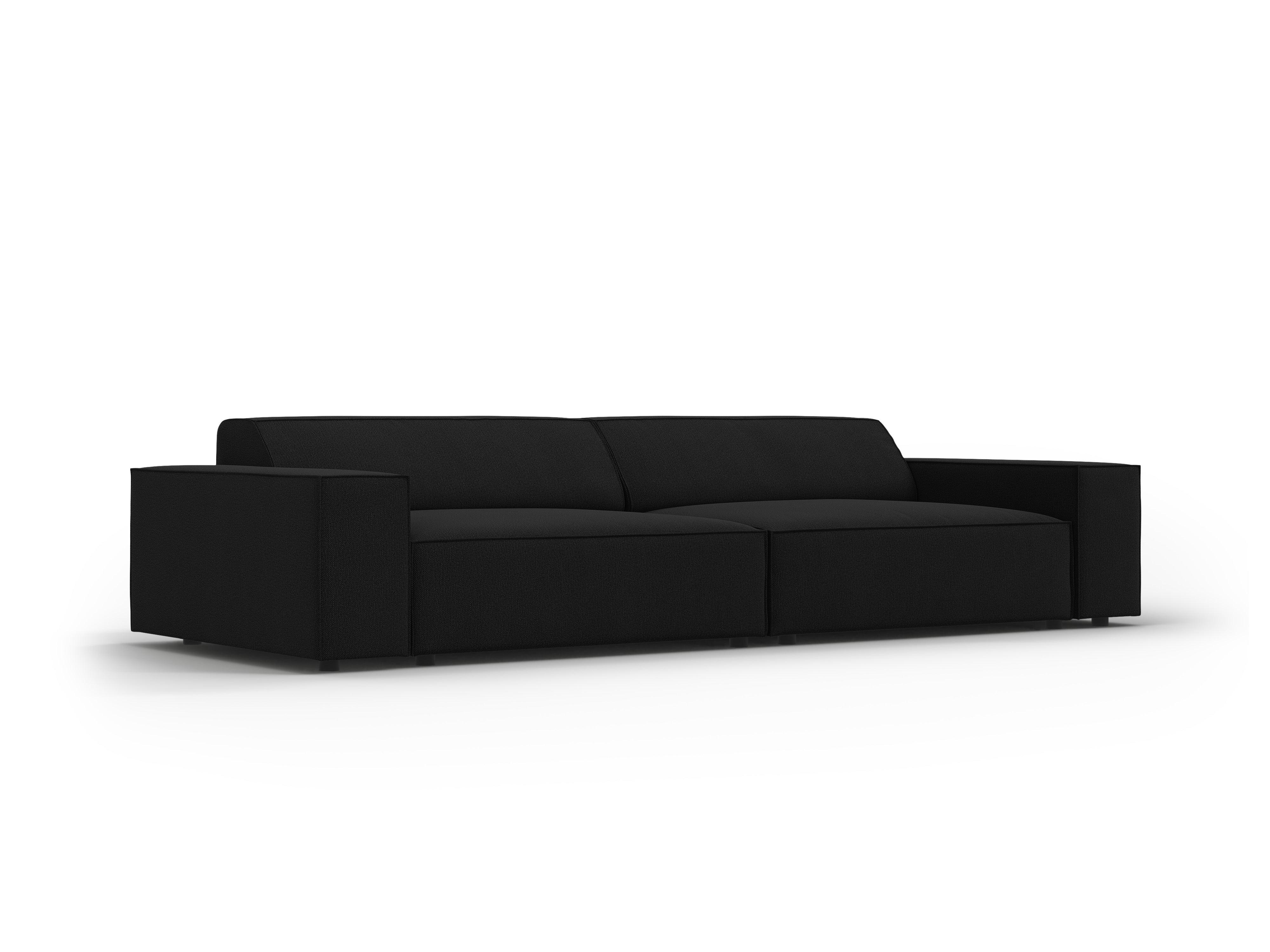 Sofa 4-osobowa JODIE czarny Micadoni Eye on Design