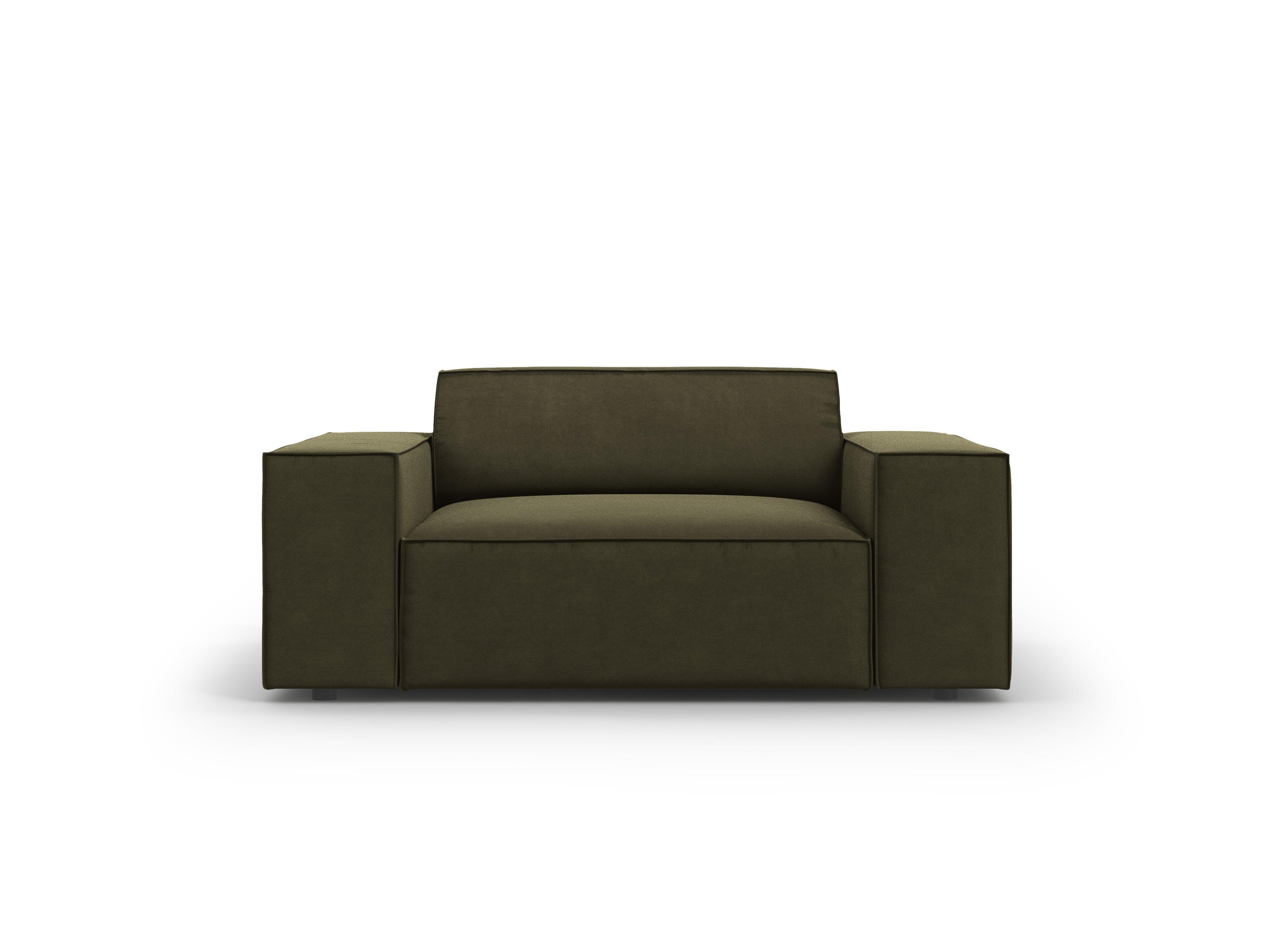 Fotel aksamitny JODIE zielony Micadoni Eye on Design