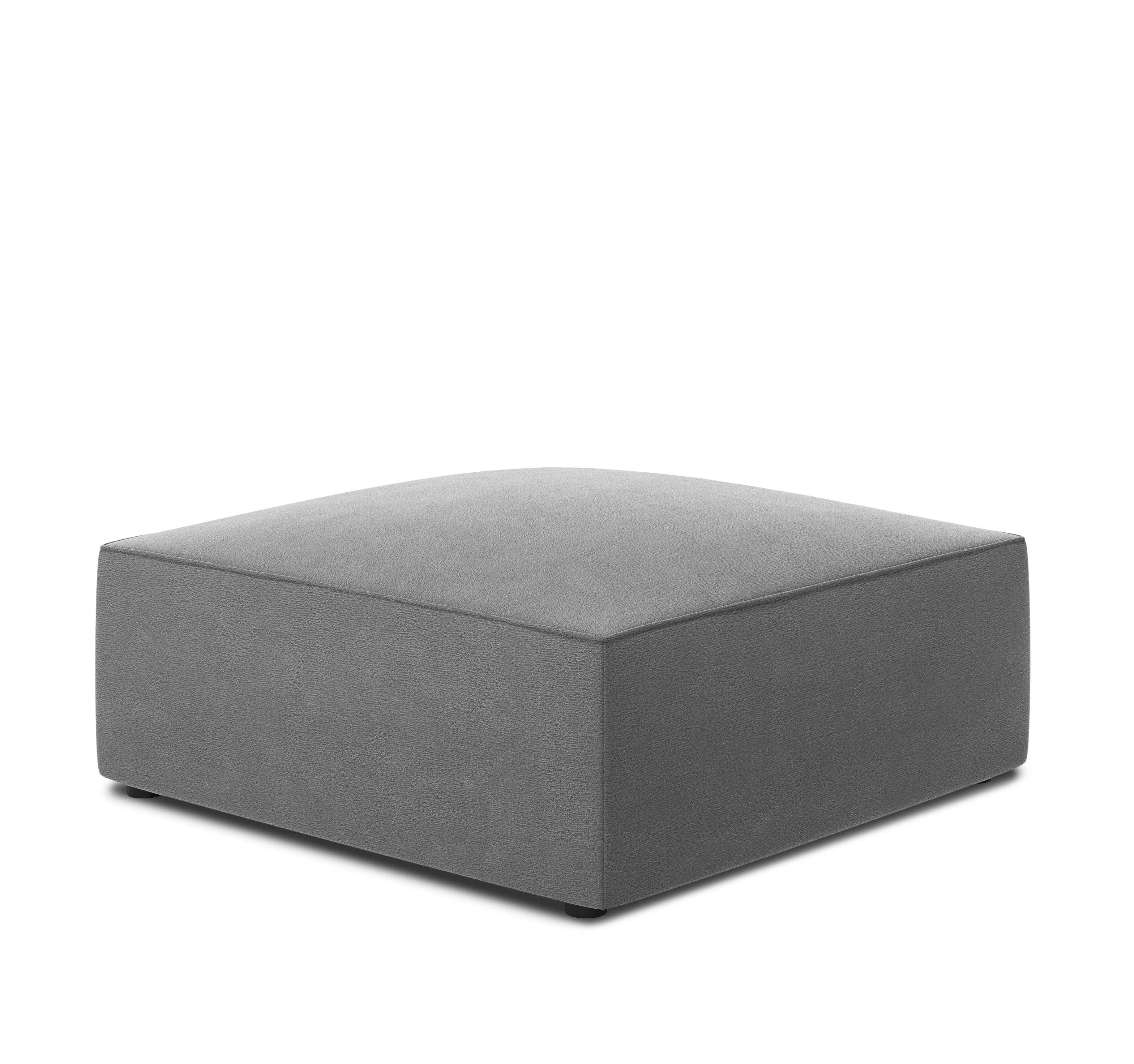 Puf aksamitny RUBY szary Micadoni Eye on Design