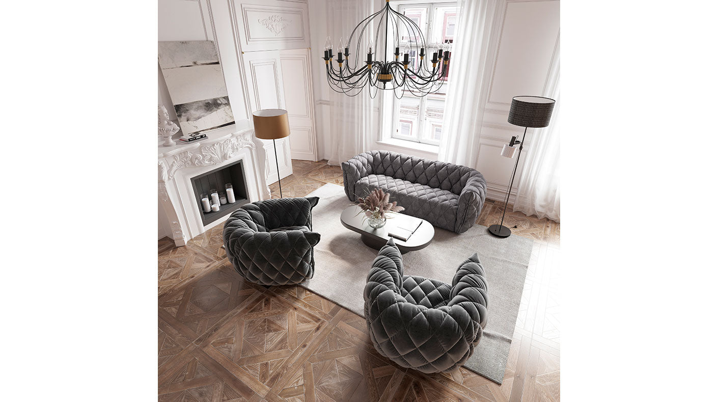 Sofa 3-osobowa GOLDY - kolor do wyboru Nordic Line Eye on Design