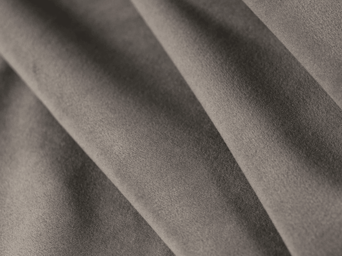 Sofa aksamitna panoramiczna okrągła JODIE jasnoszary Micadoni Eye on Design