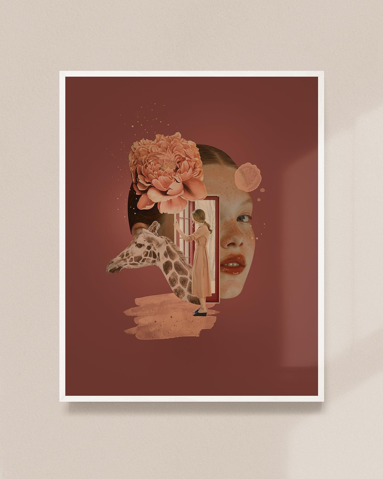 Plakat LOOK WHAT IS INSIDE YOU Aleksandra Morawiak Eye on Design