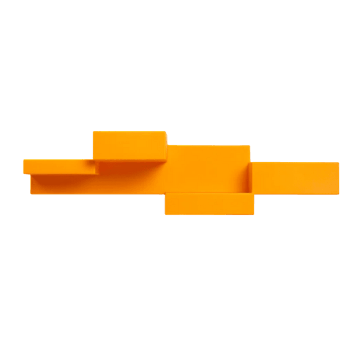 Półka na książki PRIMITIVE MINI żółty Qeeboo Eye on Design