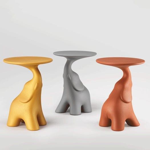 Stolik PAKO szary Qeeboo Eye on Design
