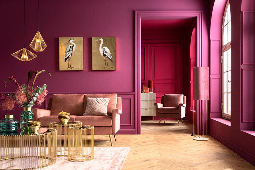 Zestaw stolików bocznych SHINE złoty Kare Design Eye on Design