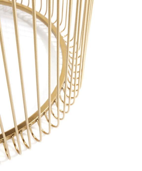 Zestaw stolików bocznych SHINE złoty Kare Design Eye on Design