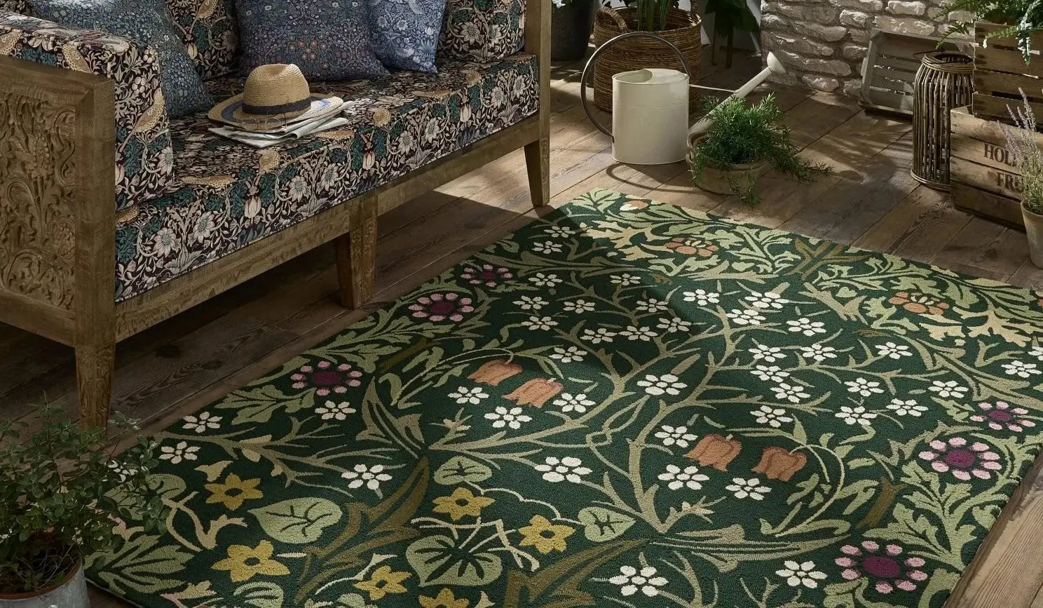 Tkaniny i tapety Morris & Co w aranżacji wnętrza